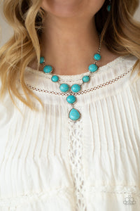 Blue,Necklace Short,Sets,Terrestrial Trailblazer Blue ✨ Necklace