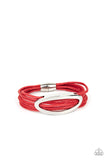 Corded Couture Red  ✧ Magnetic Bracelet Magnetic Bracelet
