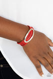 Corded Couture Red  ✧ Magnetic Bracelet Magnetic Bracelet