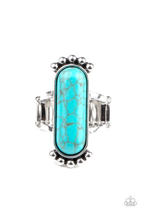 Blue,Ring Wide Back,Turquoise,Ranch Relic Blue ✧ Ring