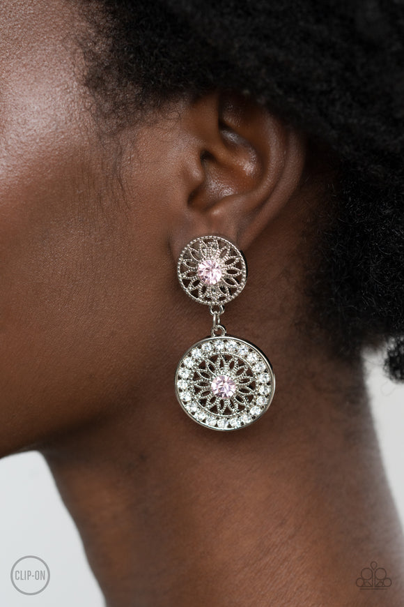 Life of The Garden Party Pink ✧ Clip-On Earrings Clip-On Earrings