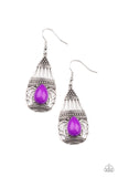 Eastern Essence Purple ✧ Earrings Earrings