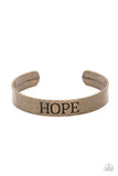 Hope Makes The World Go Round Brass  ✧ Bracelet Bracelet