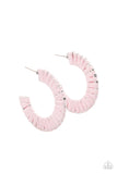 A Chance of RAINBOWS Pink ✧ Hoop Earrings Hoop Earrings