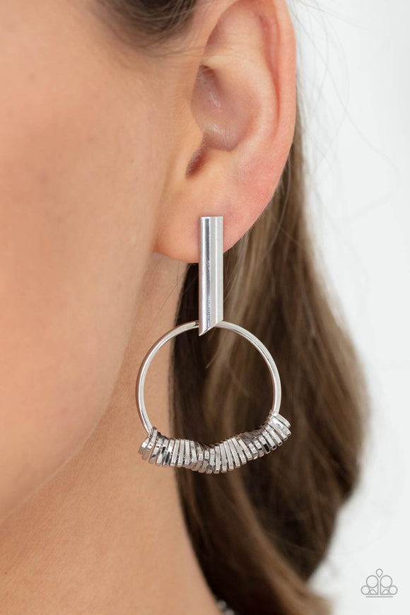 Set Into Motion Silver ✧ Post Earrings Post Earrings