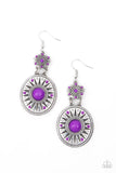 Temple of The Sun Purple ✧ Earrings Earrings