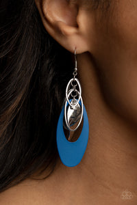 Blue,Earrings Fish Hook,Ambitious Allure Blue ✧ Earrings
