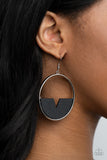 Island Breeze Black ✧ Wood Earrings Earrings