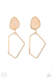 Retro Reverie Gold ✧ Clip-On Earrings Clip-On Earrings