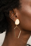 Retro Reverie Gold ✧ Clip-On Earrings Clip-On Earrings