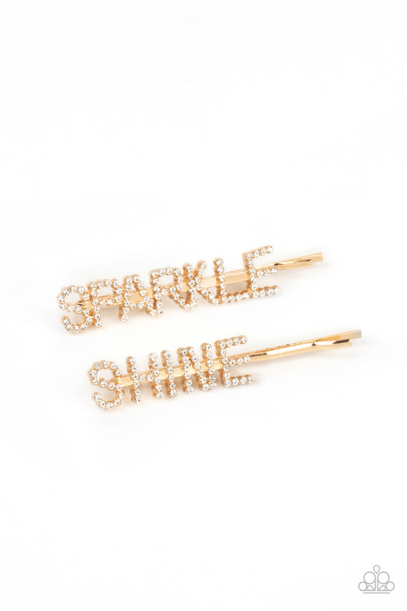 Center of the SPARKLE-verse Gold ✧ Bobby Pin Bobby Pin Hair Accessory