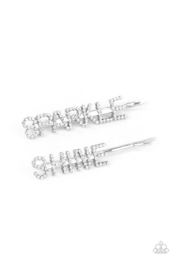 Center of the SPARKLE-verse White ✧ Bobby Pin Bobby Pin Hair Accessory