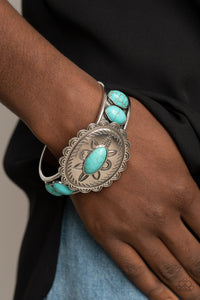 Blue,Bracelet Cuff,Turquoise,Canyon Heirloom Blue  ✧ Bracelet