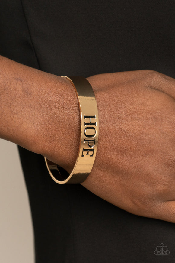 Hope Makes The World Go Round Gold  ✧ Bracelet Bracelet