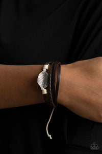 Bracelet Knot,Brown,Urban Bracelet,FROND and Center Brown ✨ Urban Bracelet