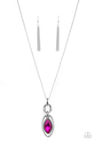 Glamorously Glaring Pink ✨ Necklace Long