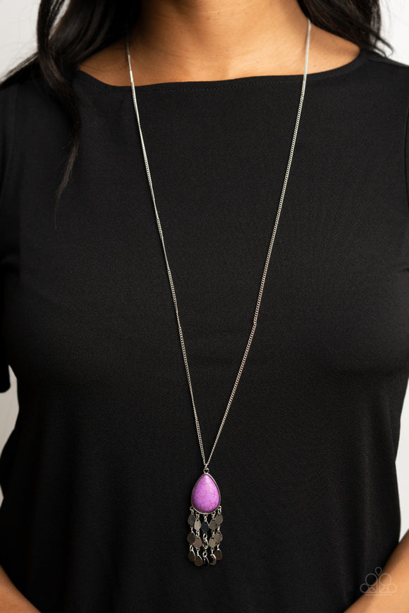 Musically Mojave Purple ✨ Necklace Long