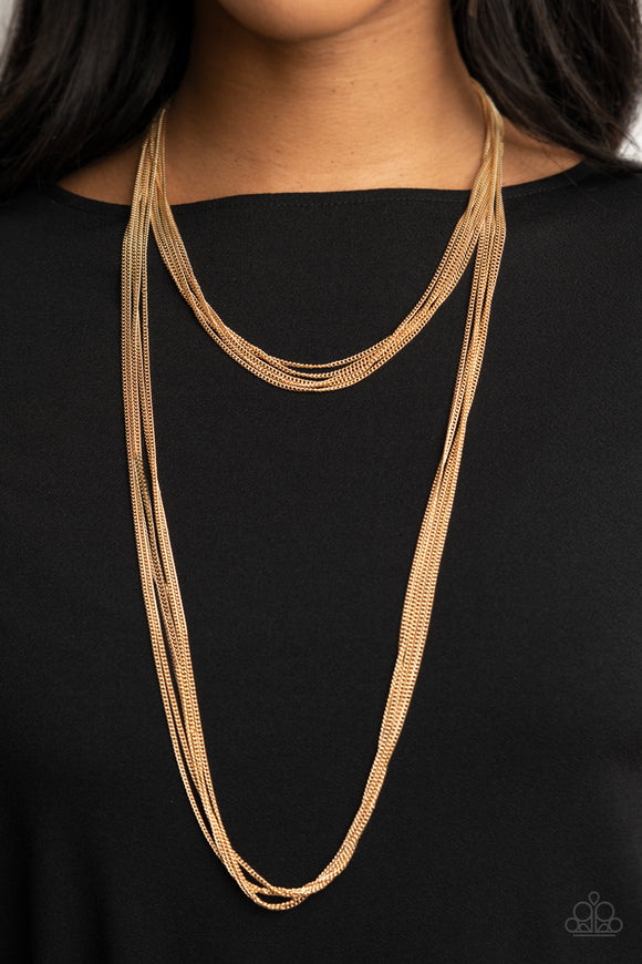 Save Your TIERS Gold ✨ Necklace Long