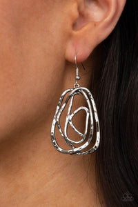 Earrings Fish Hook,Silver,Artisan Relic Silver ✧ Earrings