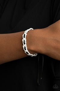 Black,Bracelet Knot,Multi-Colored,Urban Bracelet,White,Wanderlust Vibes White ✨ Urban Bracelet