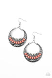 Crescent Couture Orange ✧ Earrings Earrings