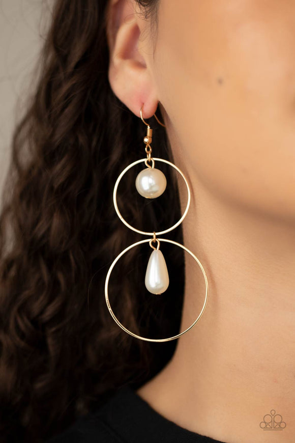 Cultured in Couture Gold ✧ Earrings Earrings