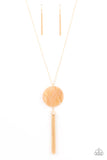 Up FAUX Grabs Orange ✨ Necklace Long