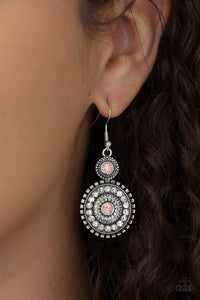 Earrings Fish Hook,Light Pink,Pink,Opulent Outreach Pink ✧ Earrings
