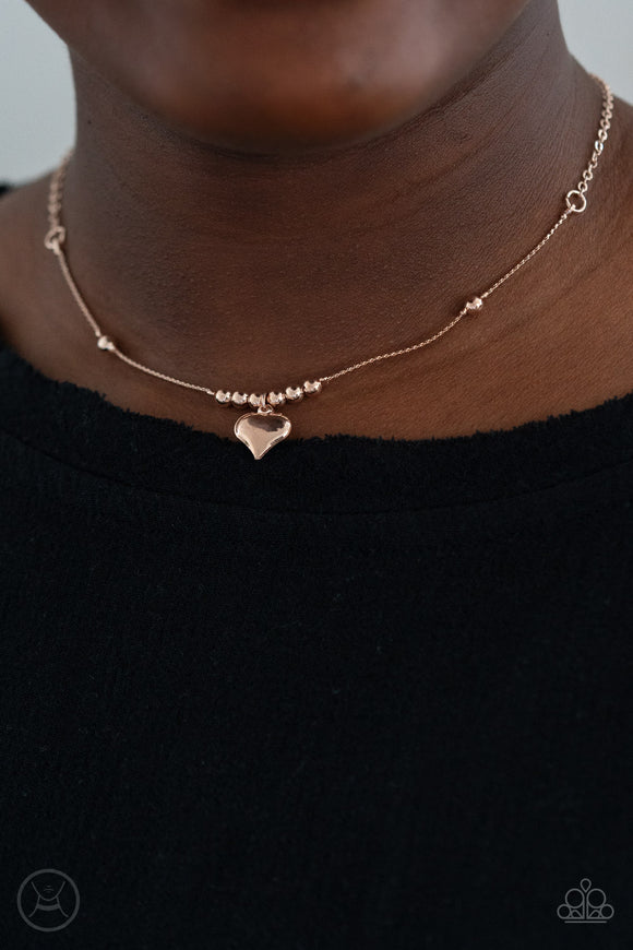 Casual Crush Rose Gold ✧ Choker Necklace Choker Necklace