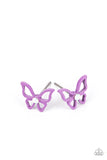 Butterfly Post Starlet Shimmer Earrings SS Earring