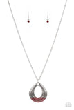 Glitz and Grind Red ✨ Necklace Long