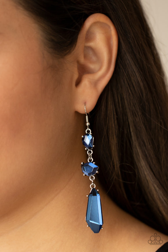 Sophisticated Smolder Blue ✧ Earrings Earrings