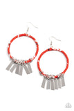 Garden Chimes Red ✧ Earrings Earrings