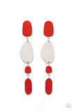 Deco By Design Red ✧ Post Earrings Post Earrings