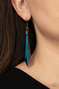Earrings Fish Hook,Multi-Colored,Oil Spill,Sharp Dressed DIVA Multi ✧ Earrings