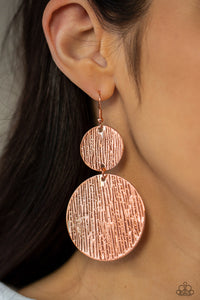 Copper,Earrings Fish Hook,Status CYMBAL Copper ✧ Earrings