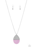 Rainbow Shores Purple ✨ Necklace Long