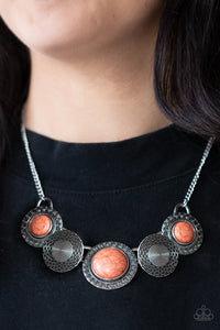 Necklace Short,Orange,Canyon Cottage Orange ✨ Necklace