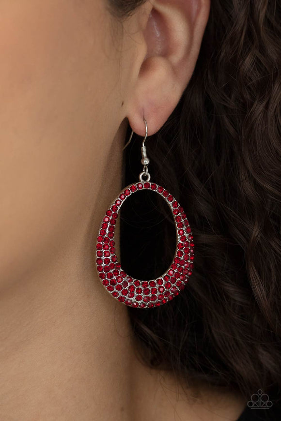Life GLOWS On Red ✧ Earrings Earrings