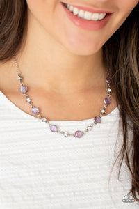 Cat's Eye,Necklace Short,Purple,Sets,Inner Illumination Purple ✨ Necklace