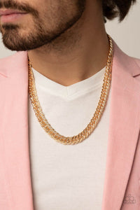 Gold,Men's Necklace,Urban Uppercut Gold ✧ Necklace