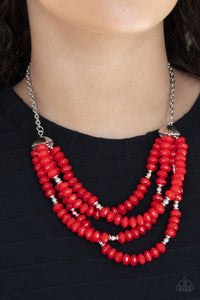 Necklace Short,Red,Best POSH-ible Taste Red ✧ Necklace