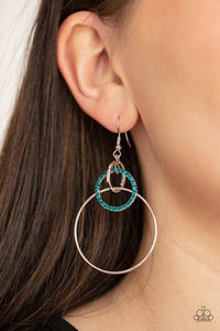 Blue,Earrings Fish Hook,In An Orderly Fashion Blue ✧ Earrings