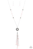 Tasseled Treasure Pink ✨ Necklace Long