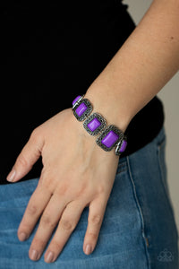 Bracelet Clasp,Purple,Retro Rodeo Purple ✧ Bracelet