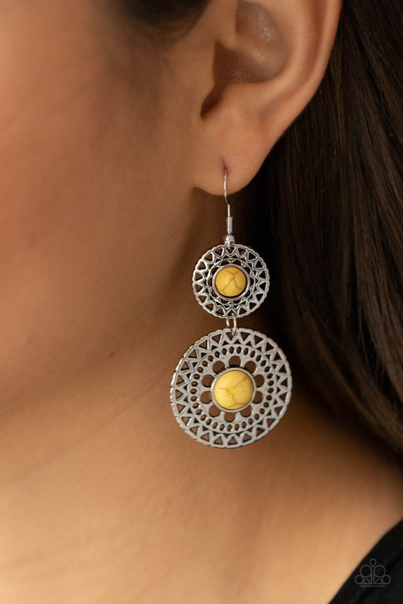 Sunny Sahara Yellow ✧ Earrings Earrings