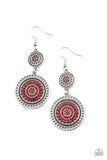 Bohemian Bedazzle Red ✧ Earrings Earrings