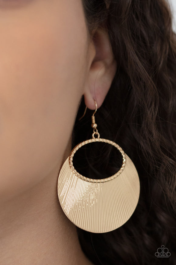 Fan Girl Glam Gold ✧ Earrings Earrings