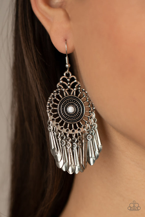 Dream a Little DREAMCATCHER White ✧ Earrings Earrings