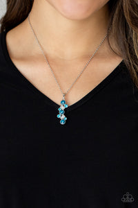 Blue,Necklace Short,Classically Clustered Blue ✨ Necklace